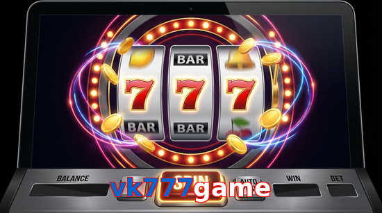Main screen of Vk777game slots page for PK players